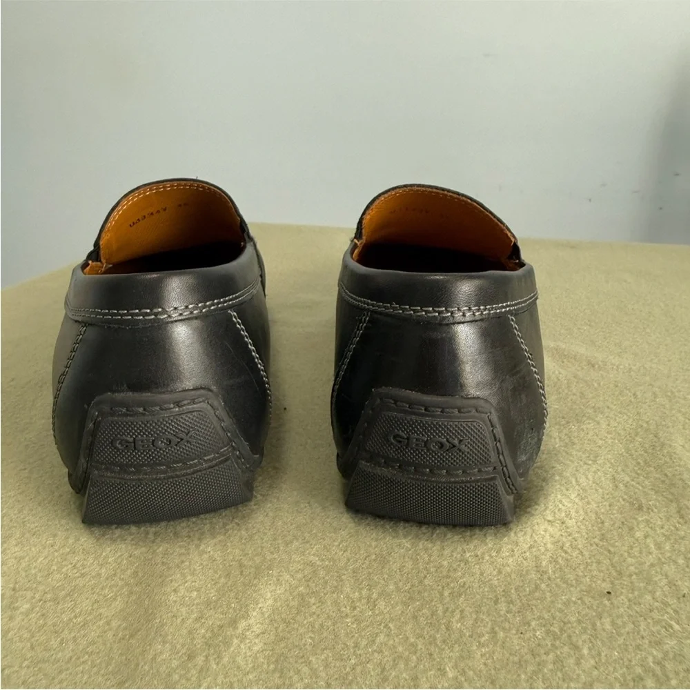 Geox Men’s‎ Black Moner loafers Size EU 46- US 12